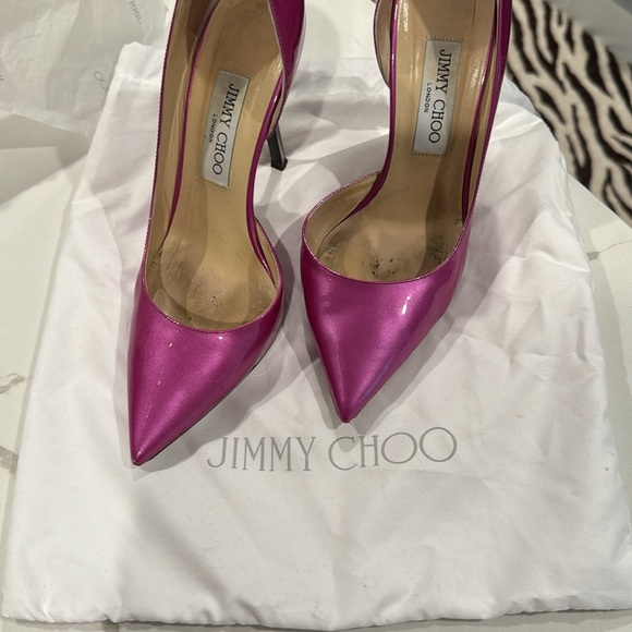Jimmy Choo patent pink pumps - Picture 6 of 7